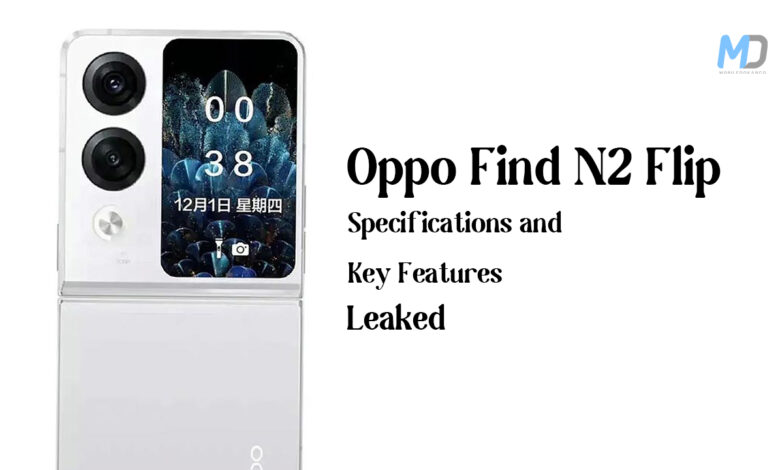 Oppo Find N Flip Leaked The Specifications And Key Features