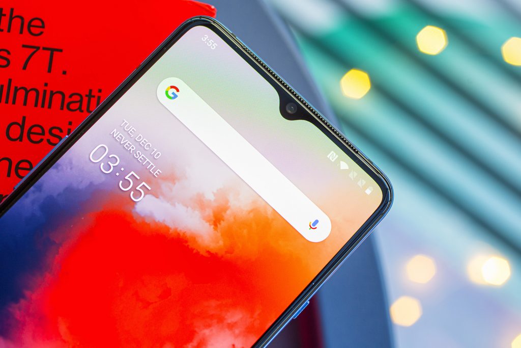 OnePlus 7T Notch display