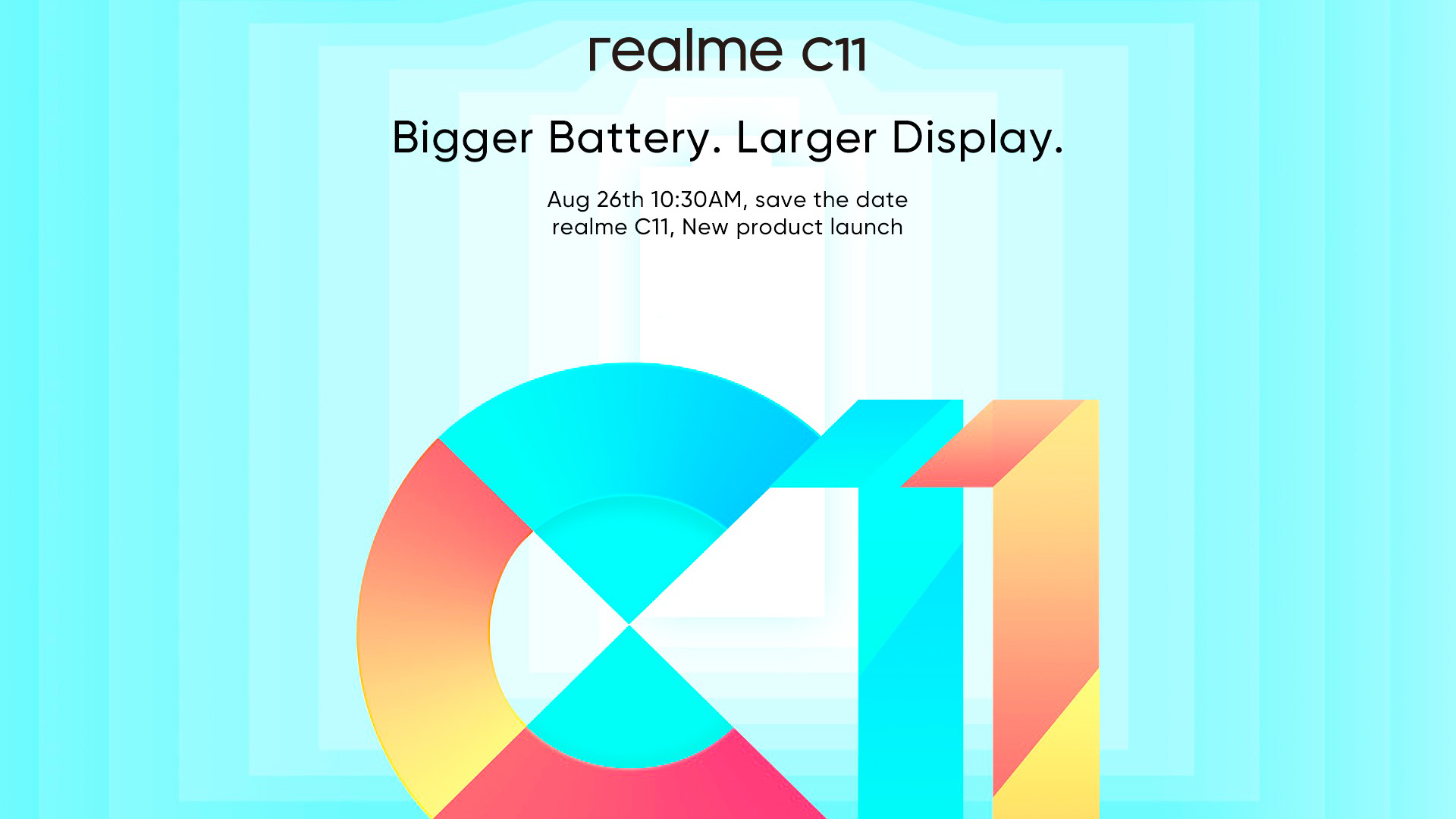 Realme C11 come to Europe on August 26 with 2GB RAM