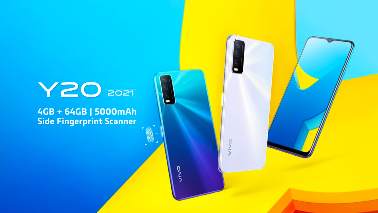 Vivo Y20 (2021) official with Helio P35