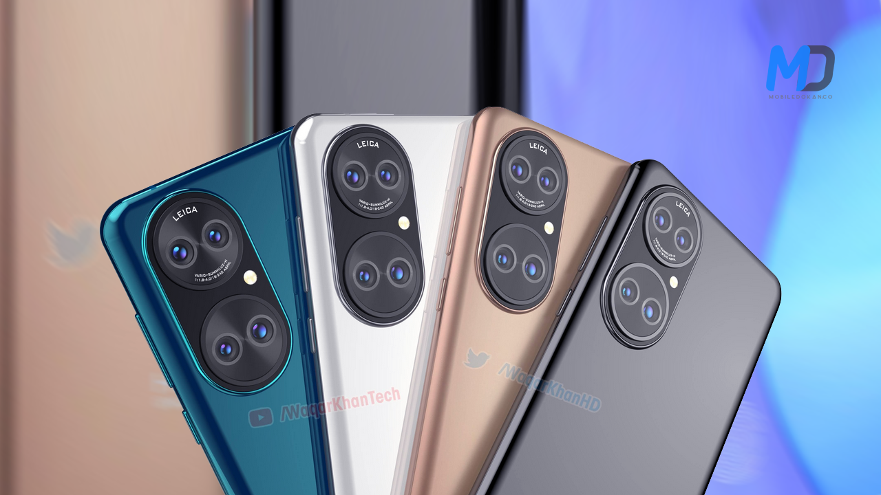 Huawei P50 leaks some high-quality images recently