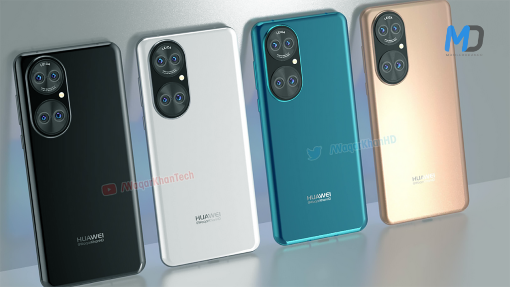 Huawei P50 render design