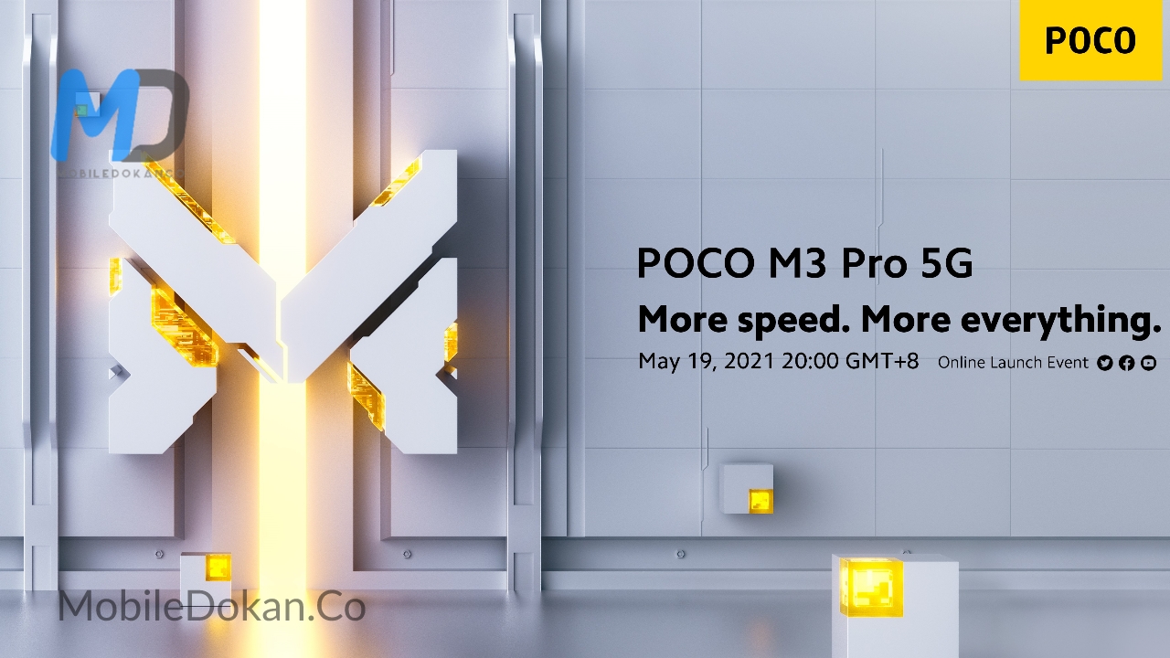 POCO M3 Pro 5G expected to launch on May 19