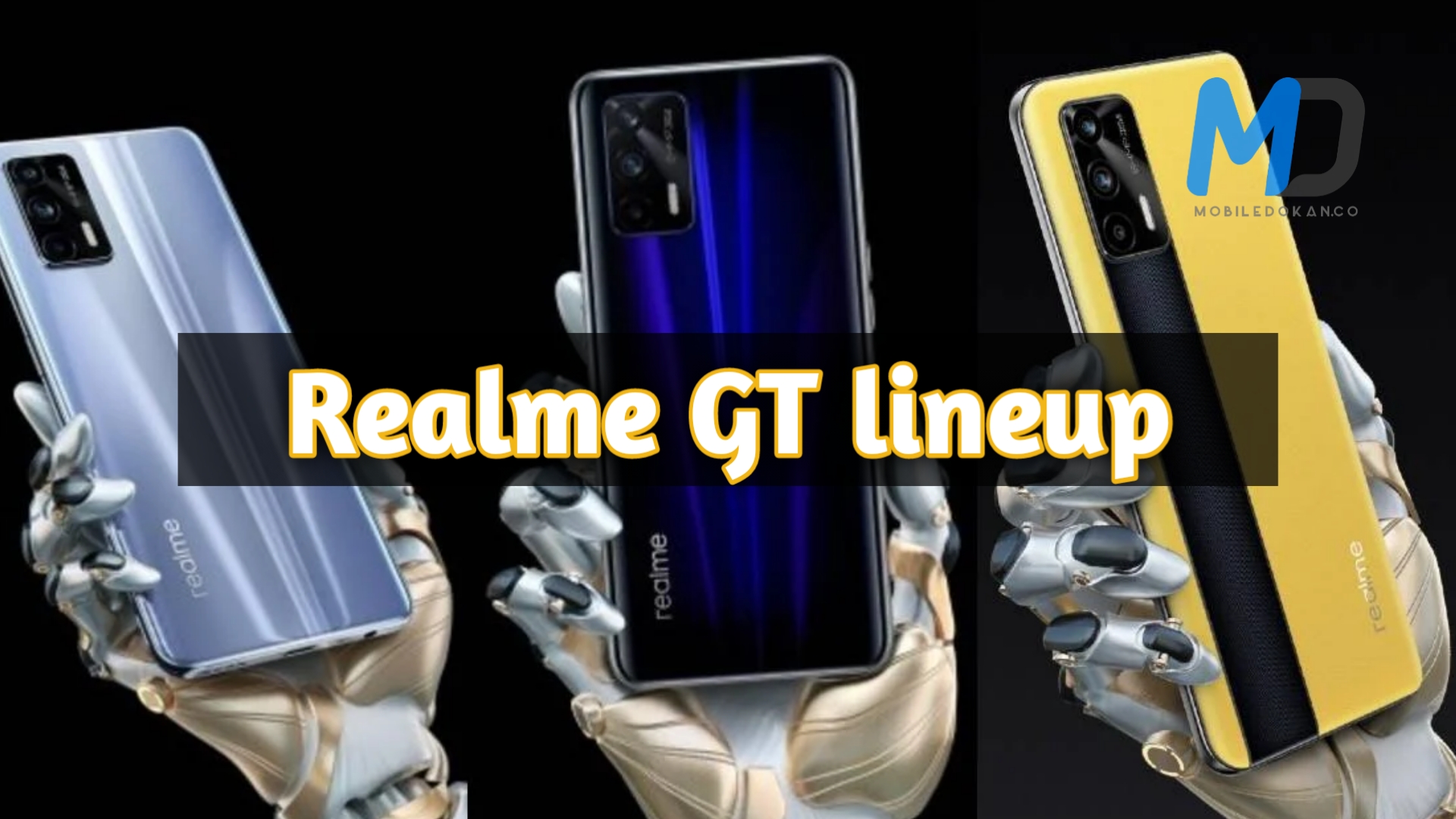 Realme GT lineup