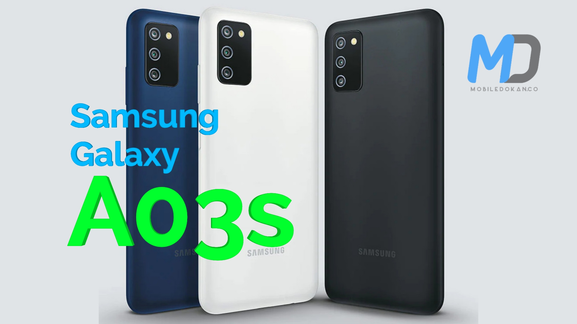 Samsung Galaxy A03s goes official in India