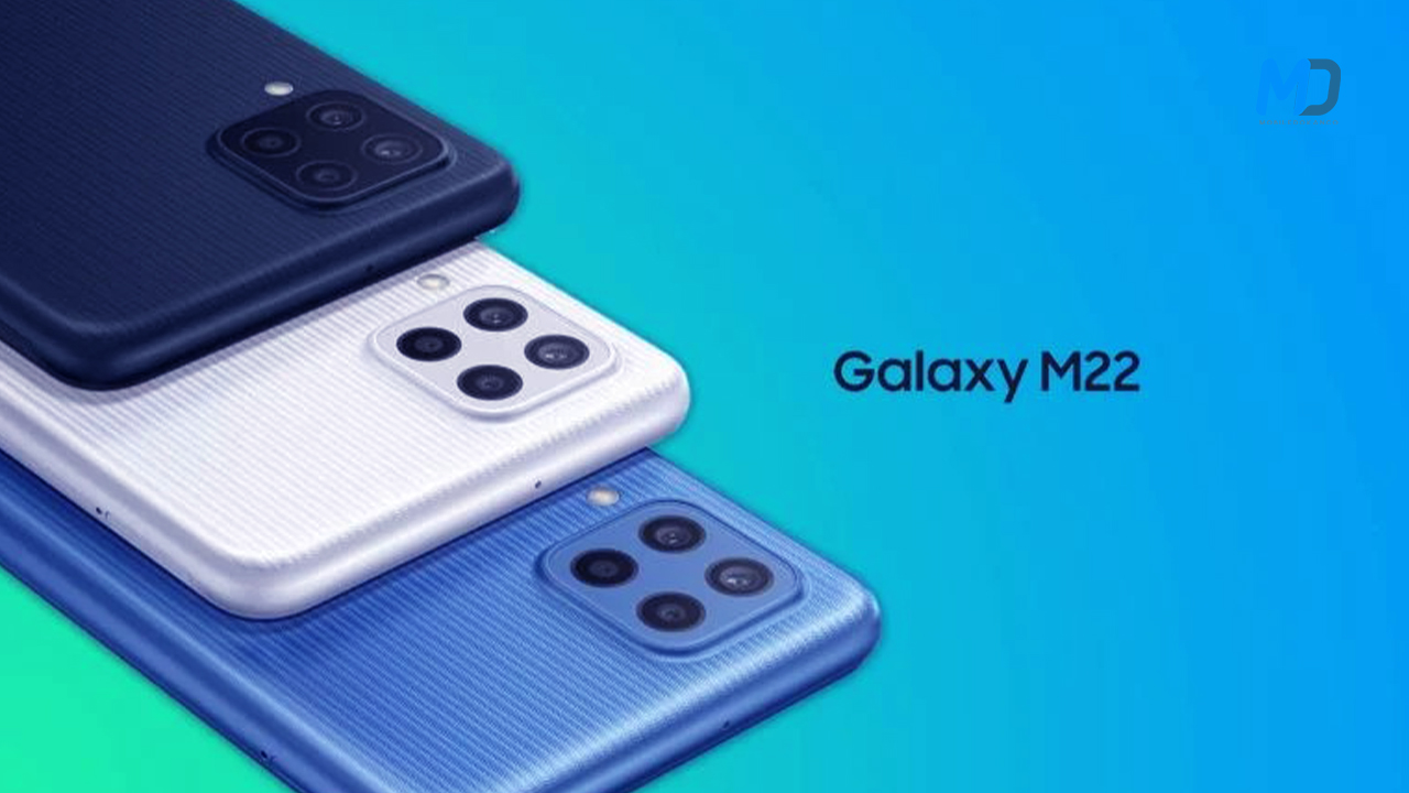 Samsung Galaxy M22 just gets Android 12 update