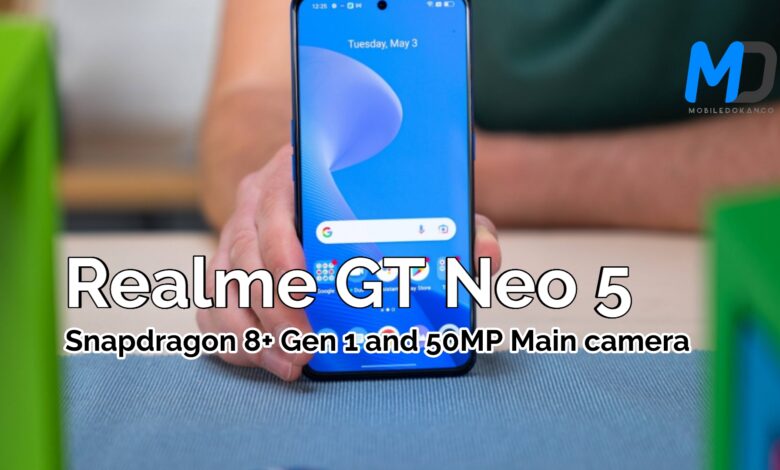 Realme GT Neo 5 comes with Snapdragon 8+ Gen 1 and 50MP Main