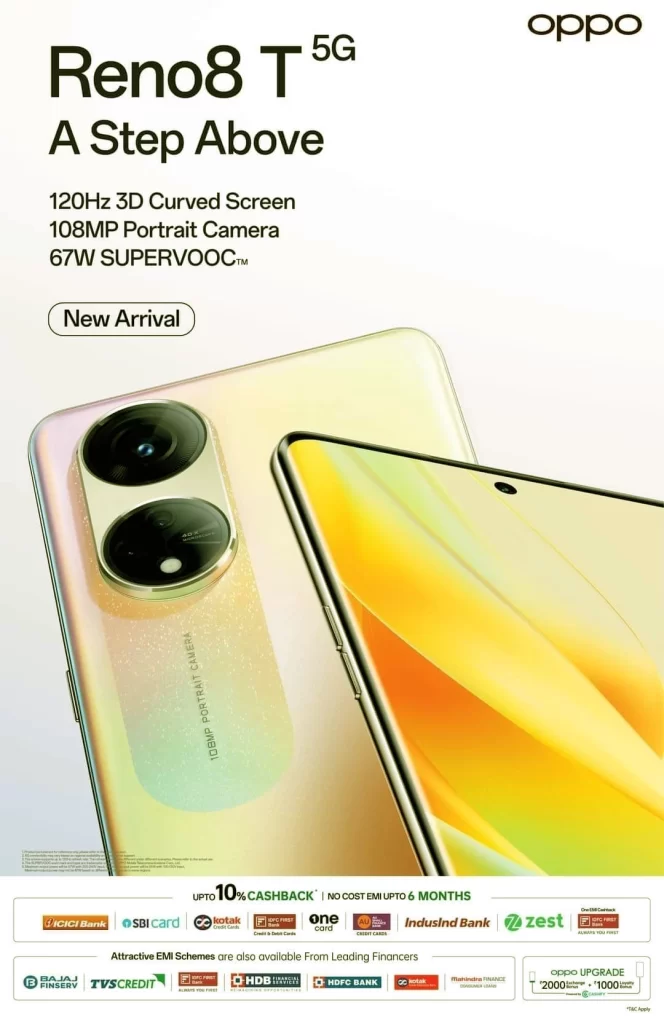 Oppo Reno 8T 5G specifications