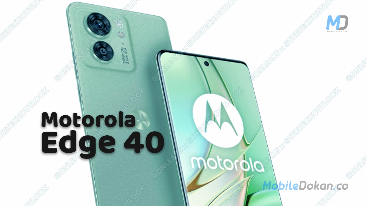 Motorola Edge 40 detailed Press Images and Pricing leaked