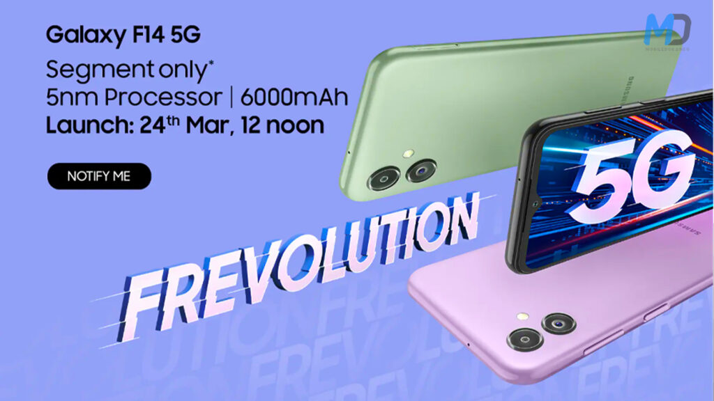 Samsung Galaxy F14 will launch in India on 24 march