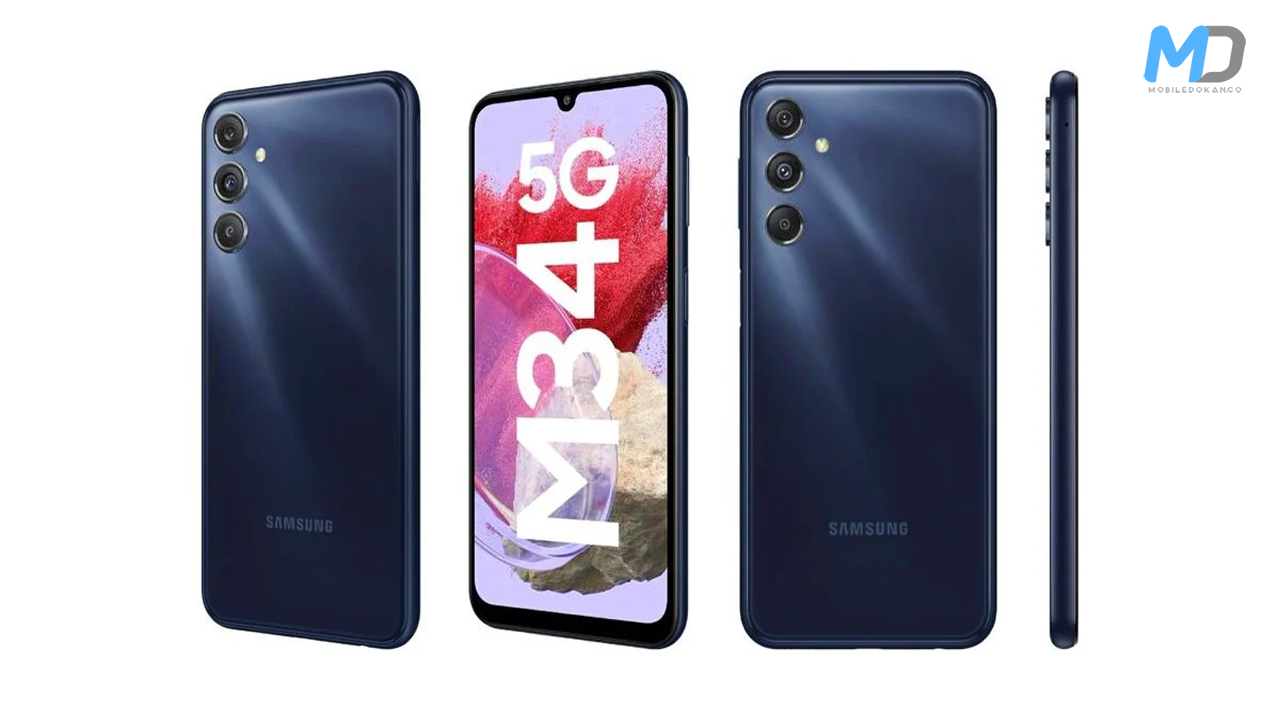 Samsung Galaxy M34 5G Google Play Console listing confirmed Exynos 1280