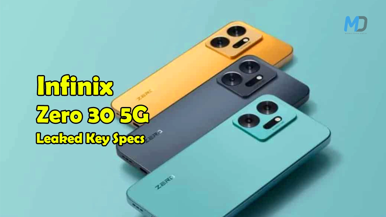 Infinix Zero 30 5G revealed Key Specifications