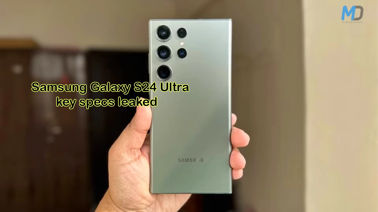 Galaxy S24 Ultra key specs leaked including a titanium body, chipset, and  optimized camera