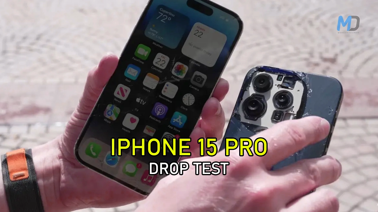 iPhone 15 Pro Drop Test Uncovers Negative Impact of Titanium and Curved Edges