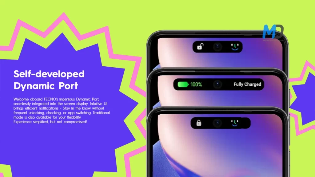 Tecno Pop 8 Coming soon in India dynamic port