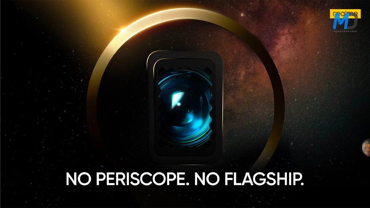 Teaser hints at upcoming Realme phone featuring a periscope camera