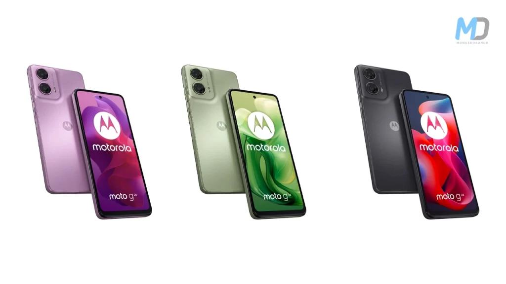 Moto G24 Color options