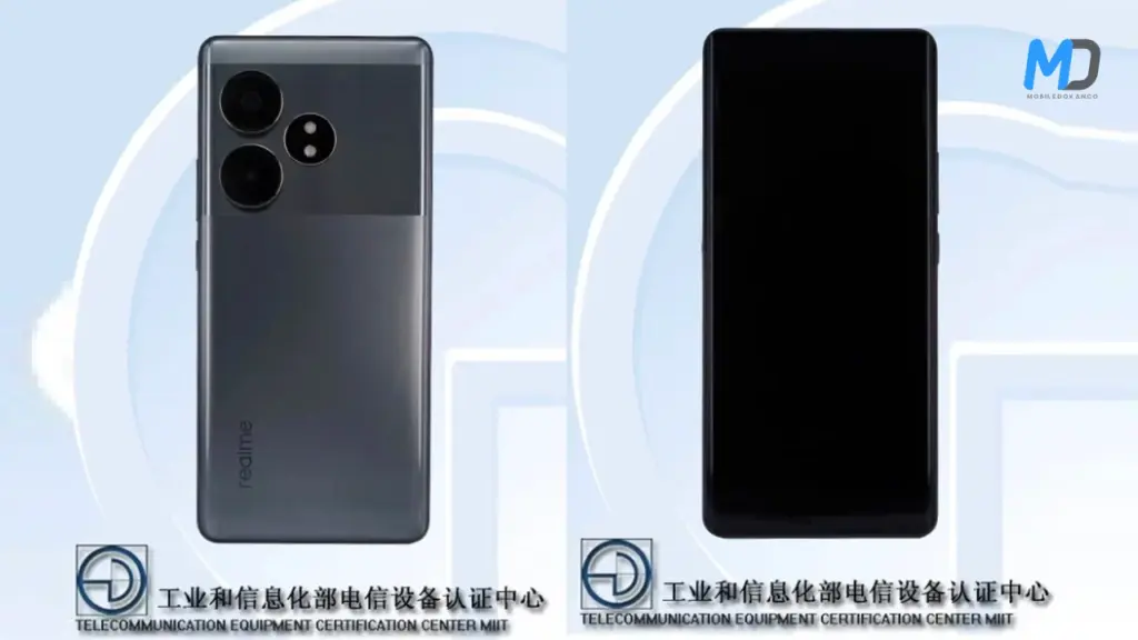 Realme GT Neo 6 SE render reveals through TENAA