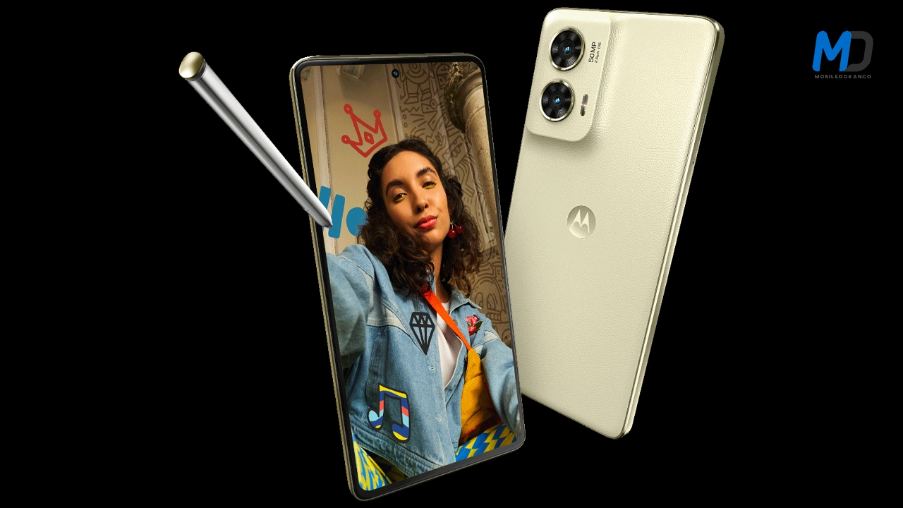 Motorola introduced the Moto G Stylus 5G (2024) with an ergonomic design and vegan leather