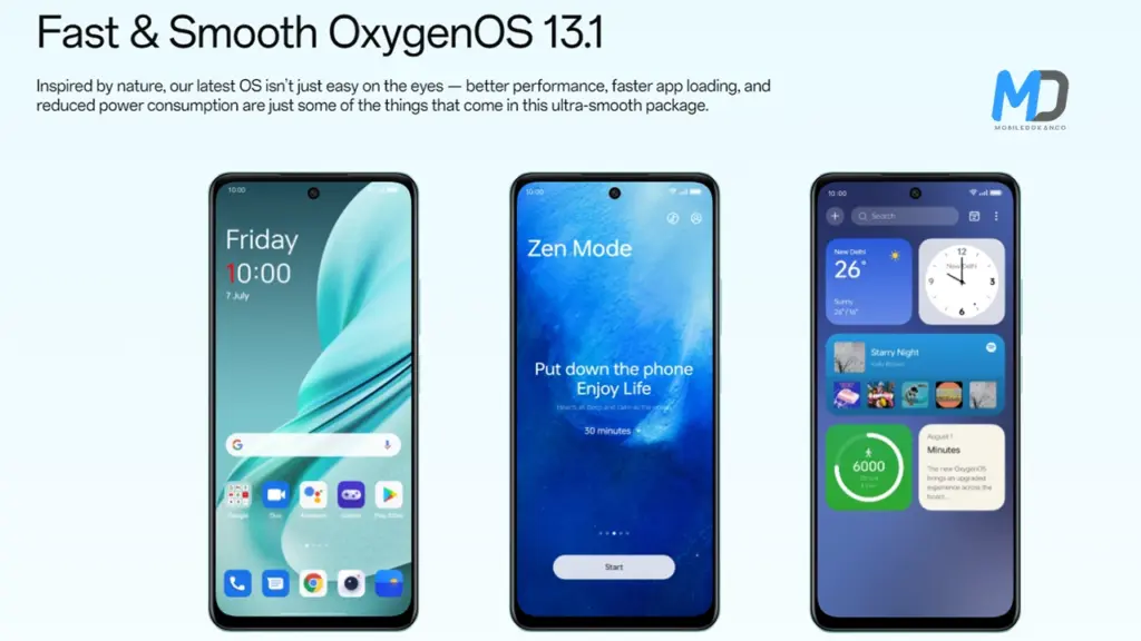 OxygenOS 13.1