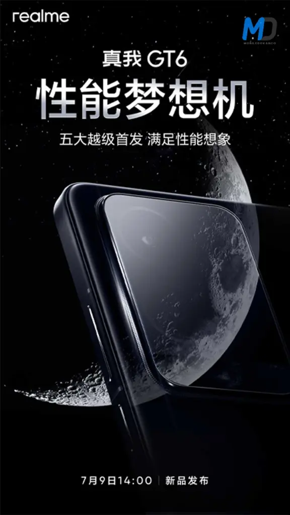 Realme GT6 China variant launch date