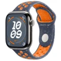 Apple Watch Series 10 Rubber Blue Flame