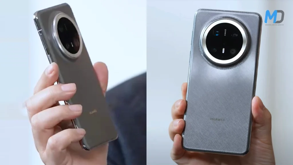 Huawei Mate 70 Pro+ in different angles