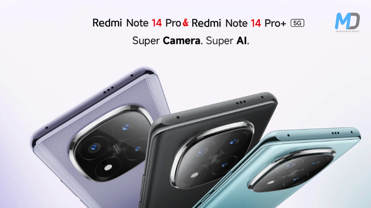 Redmi launches the Redmi Note 14 Pro and Note 14 Pro+ with impressive AI Features, AMOLED Display, and flagship level protection